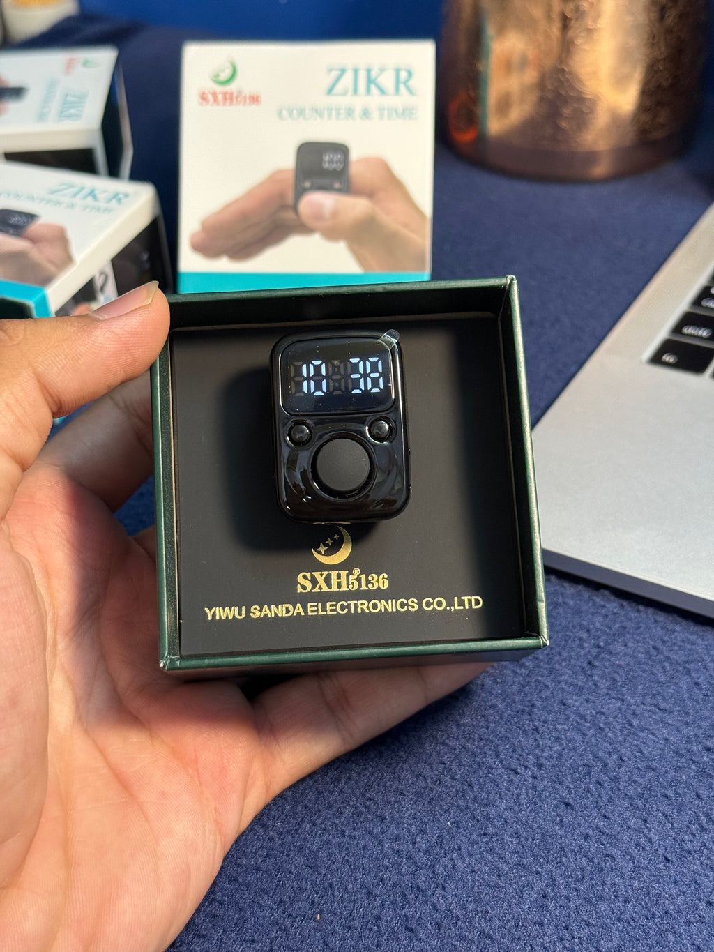 ZIKR NEO (Silent button) (Rechargeable Counter)