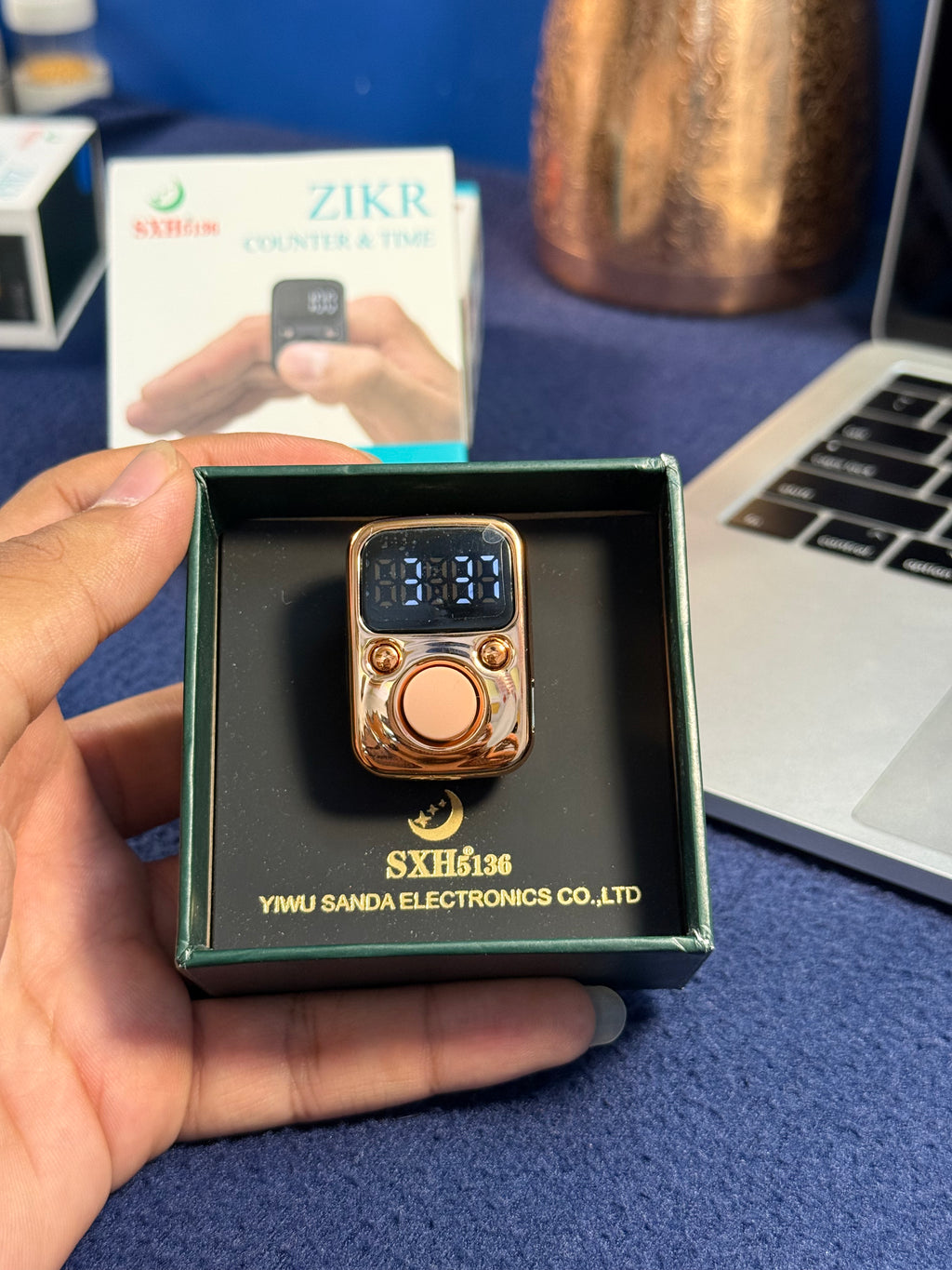 ZIKR NEO (Silent button) (Rechargeable Counter)