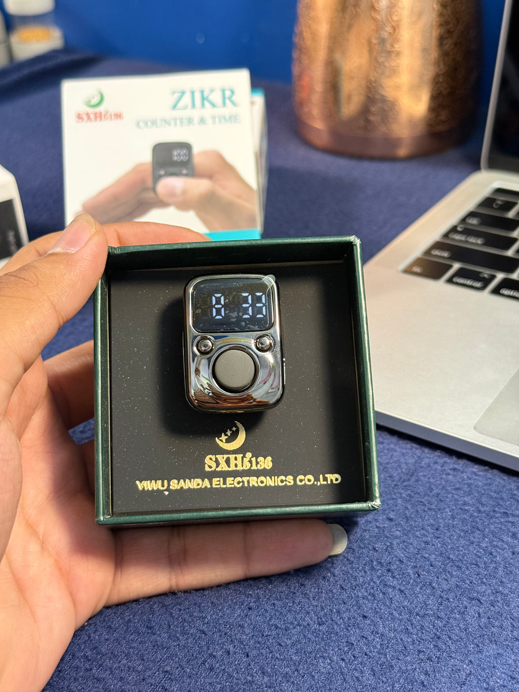 ZIKR NEO (Silent button) (Rechargeable Counter)