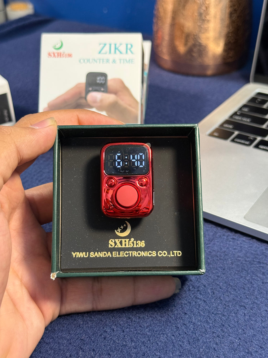 ZIKR NEO (Silent button) (Rechargeable Counter)